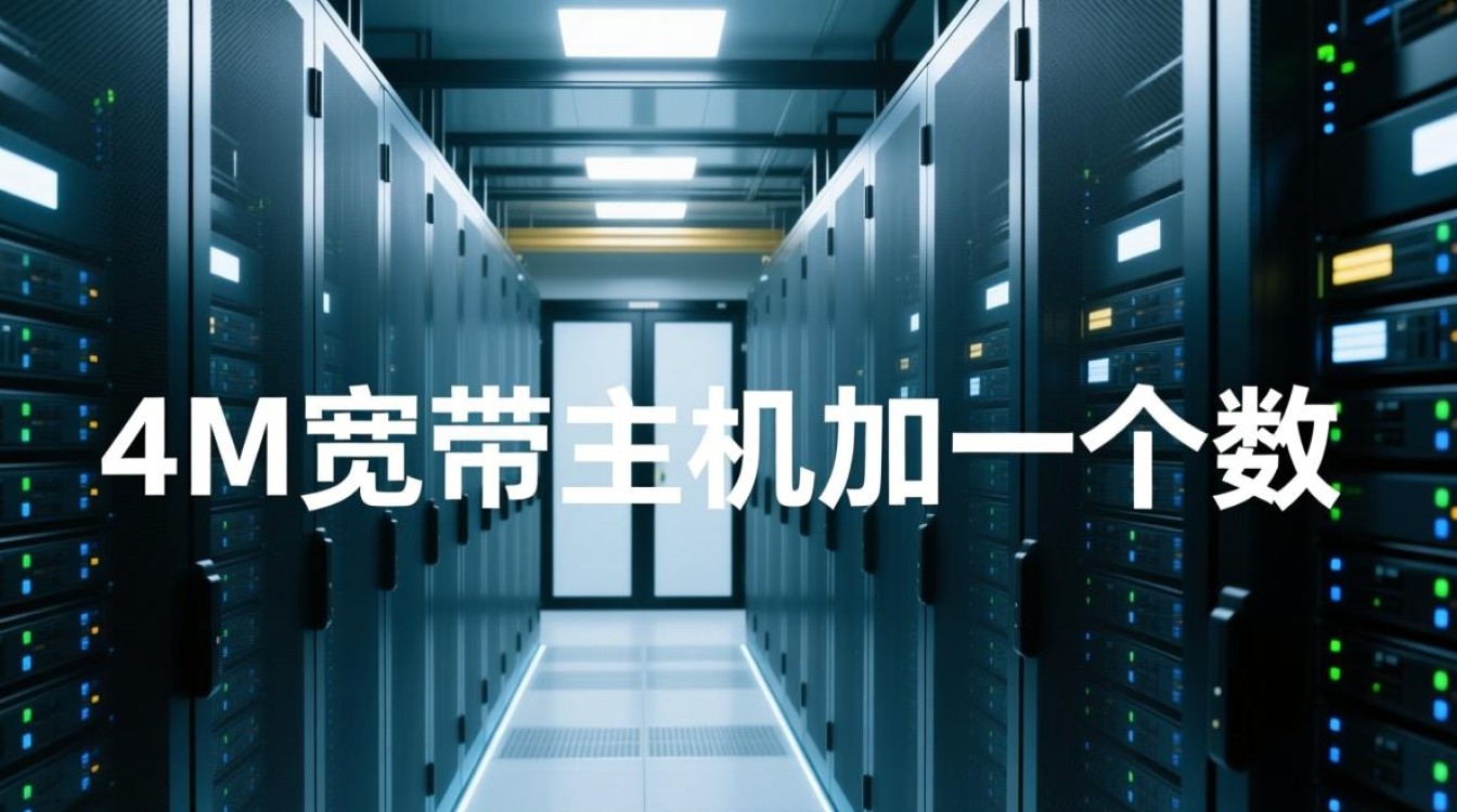 4m宽带主机加数据库服务器，宽带够用吗？会影响性能吗？