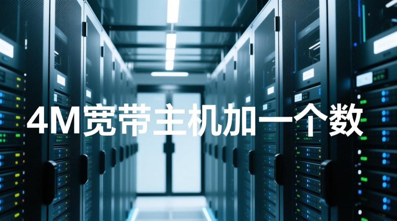 4m宽带主机加数据库服务器，宽带够用吗？会影响性能吗？