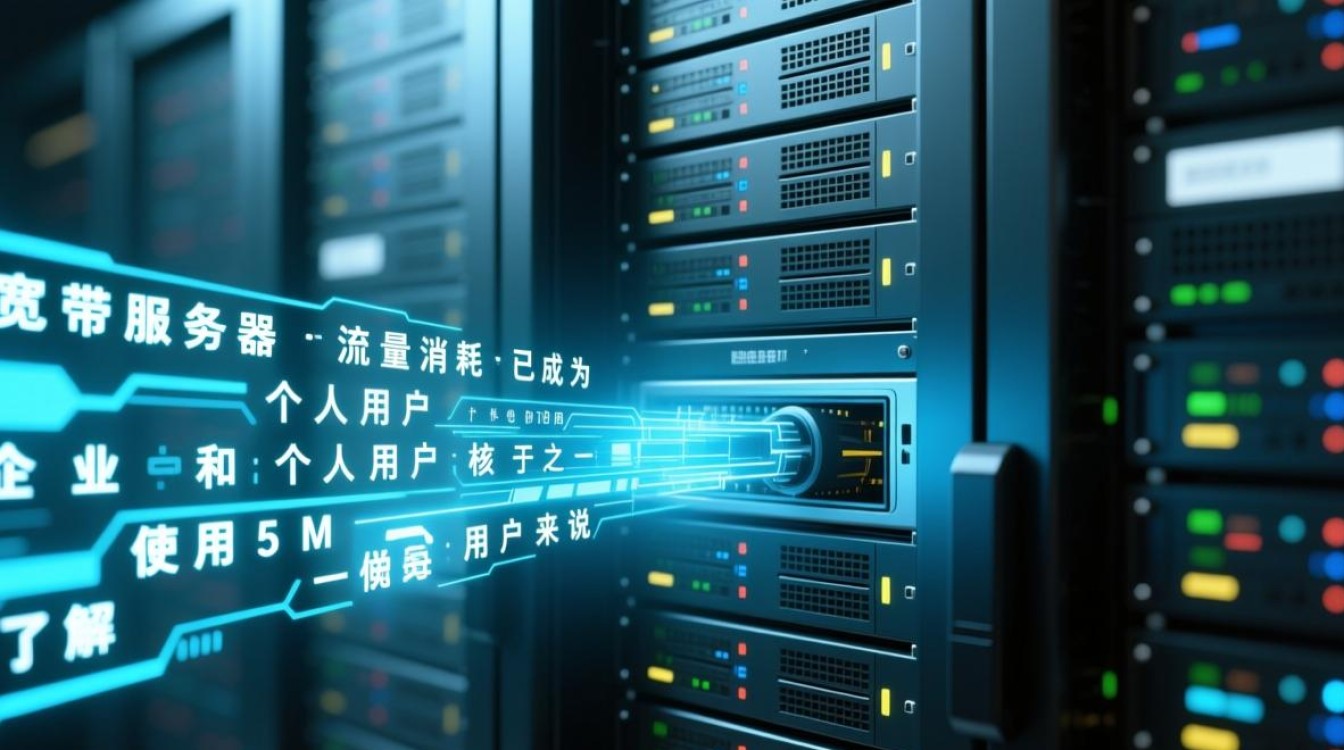 5M宽带服务器每月流量消耗多少？流量够用吗？