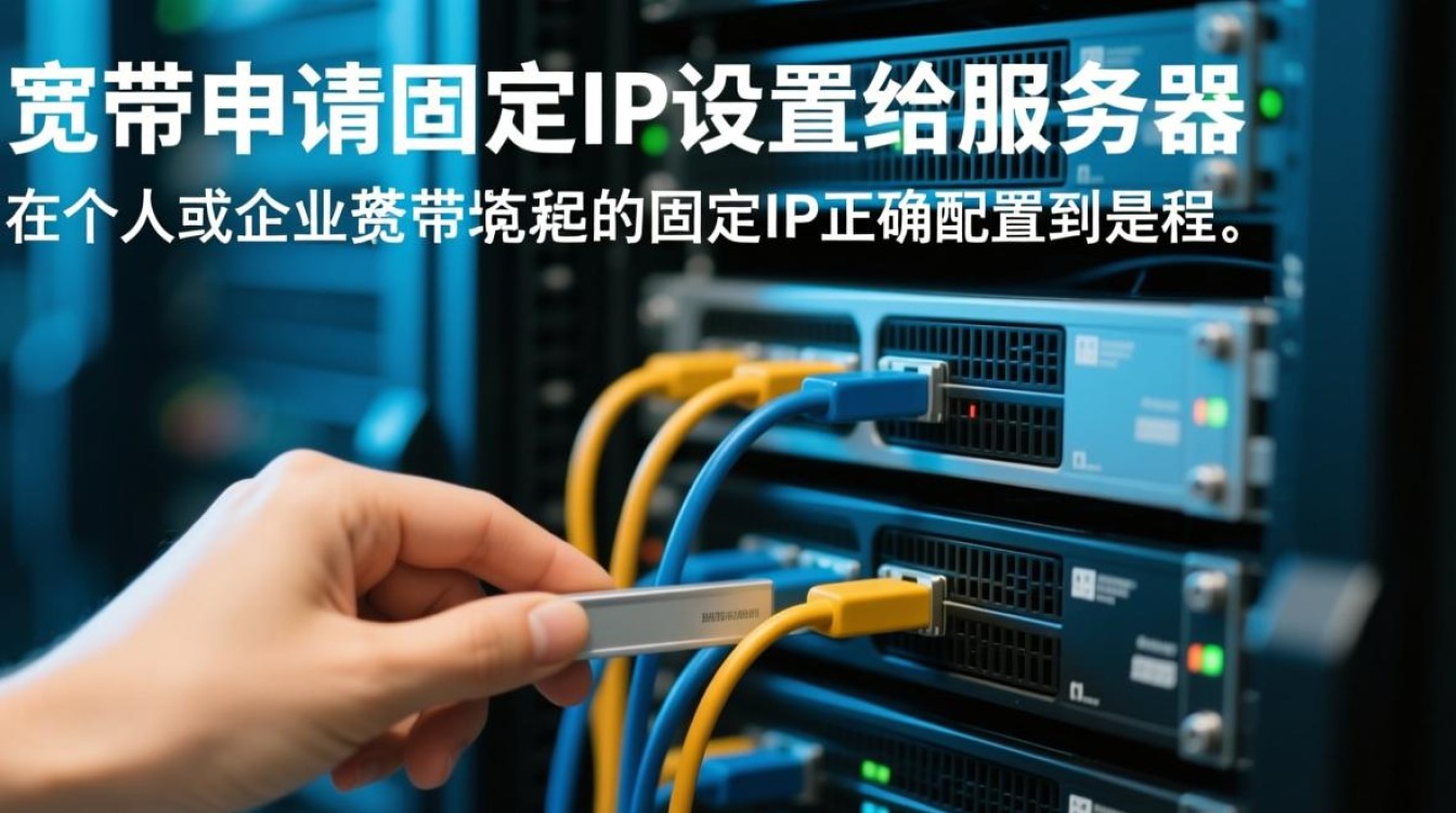 普通宽带固定IP怎么设置给服务器？详细步骤指南