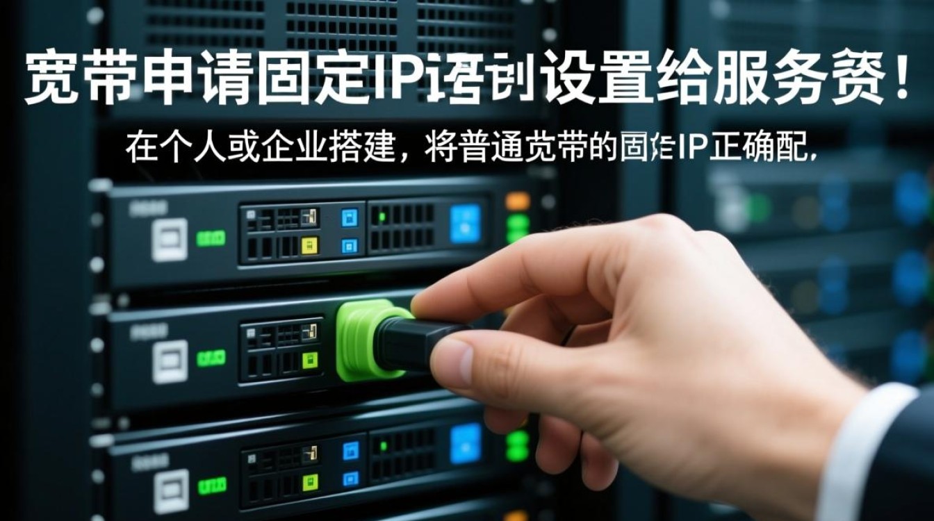 普通宽带固定IP怎么设置给服务器？详细步骤指南