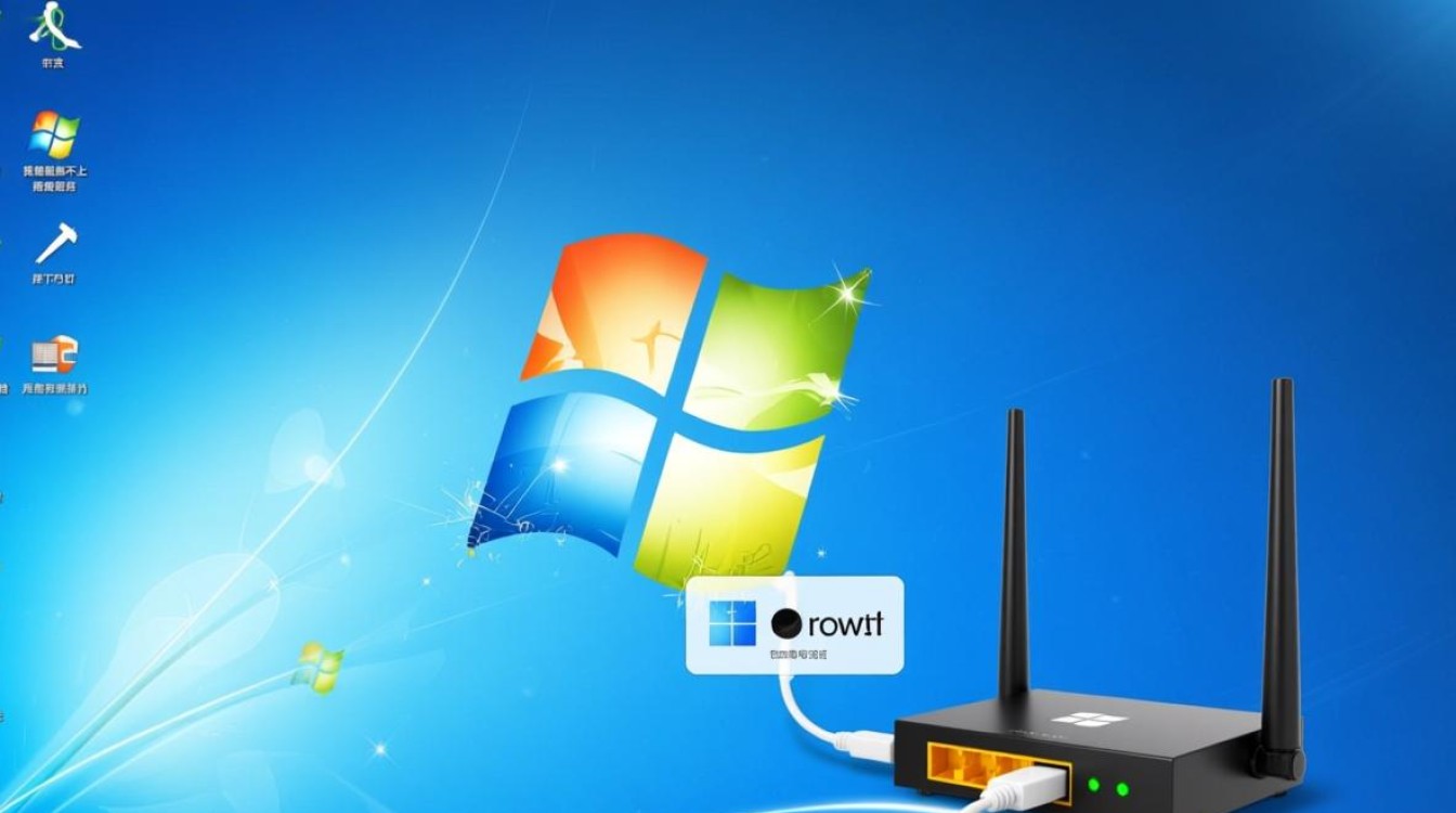 Win7连路由器宽带连接不上，网络连接服务器怎么办？