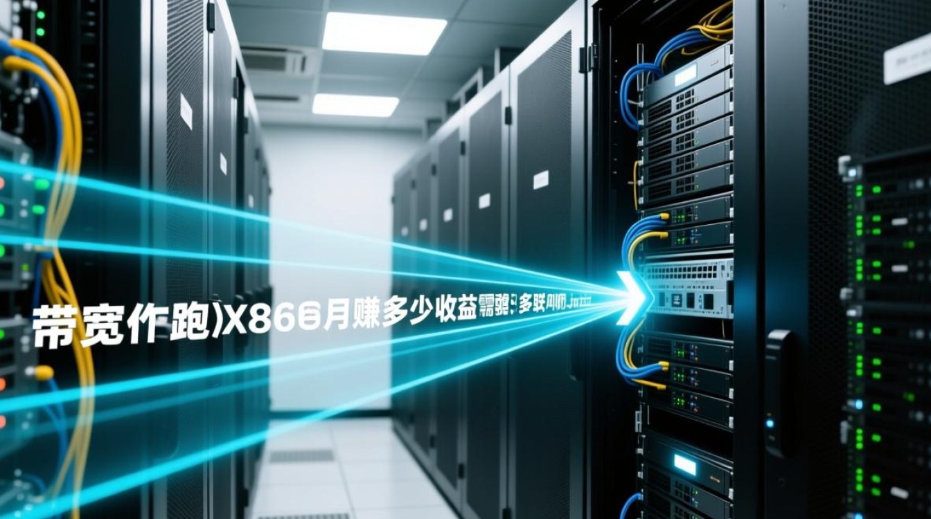 千兆宽带跑x86服务器月收益多少？真实收益与成本揭秘