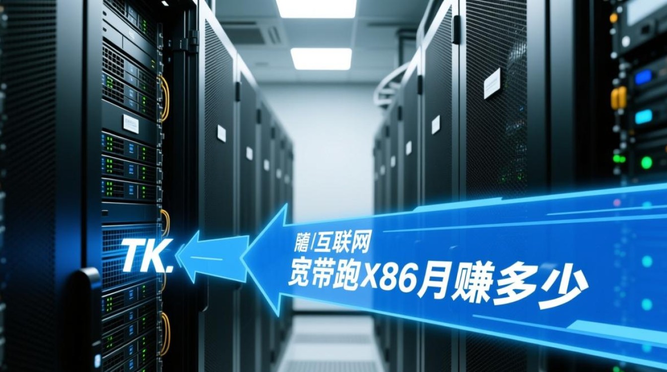 千兆宽带跑x86服务器月收益多少？真实收益与成本揭秘