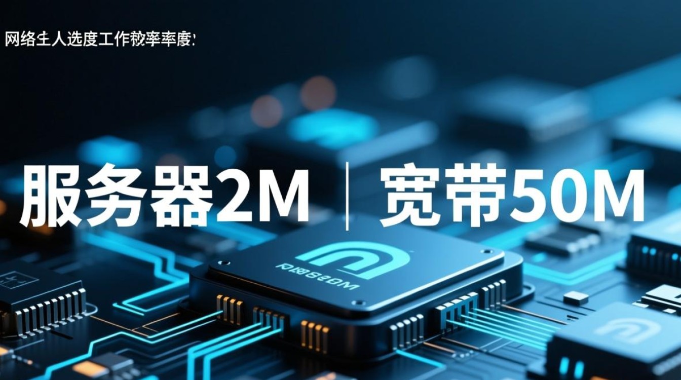 服务器2M带宽和50M宽带实际网速差多少？