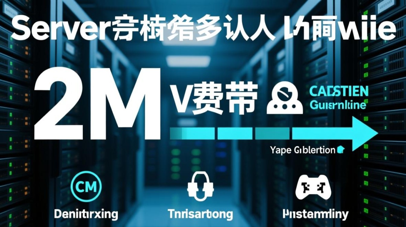 服务器2M宽带能同时多少人流畅玩网游？