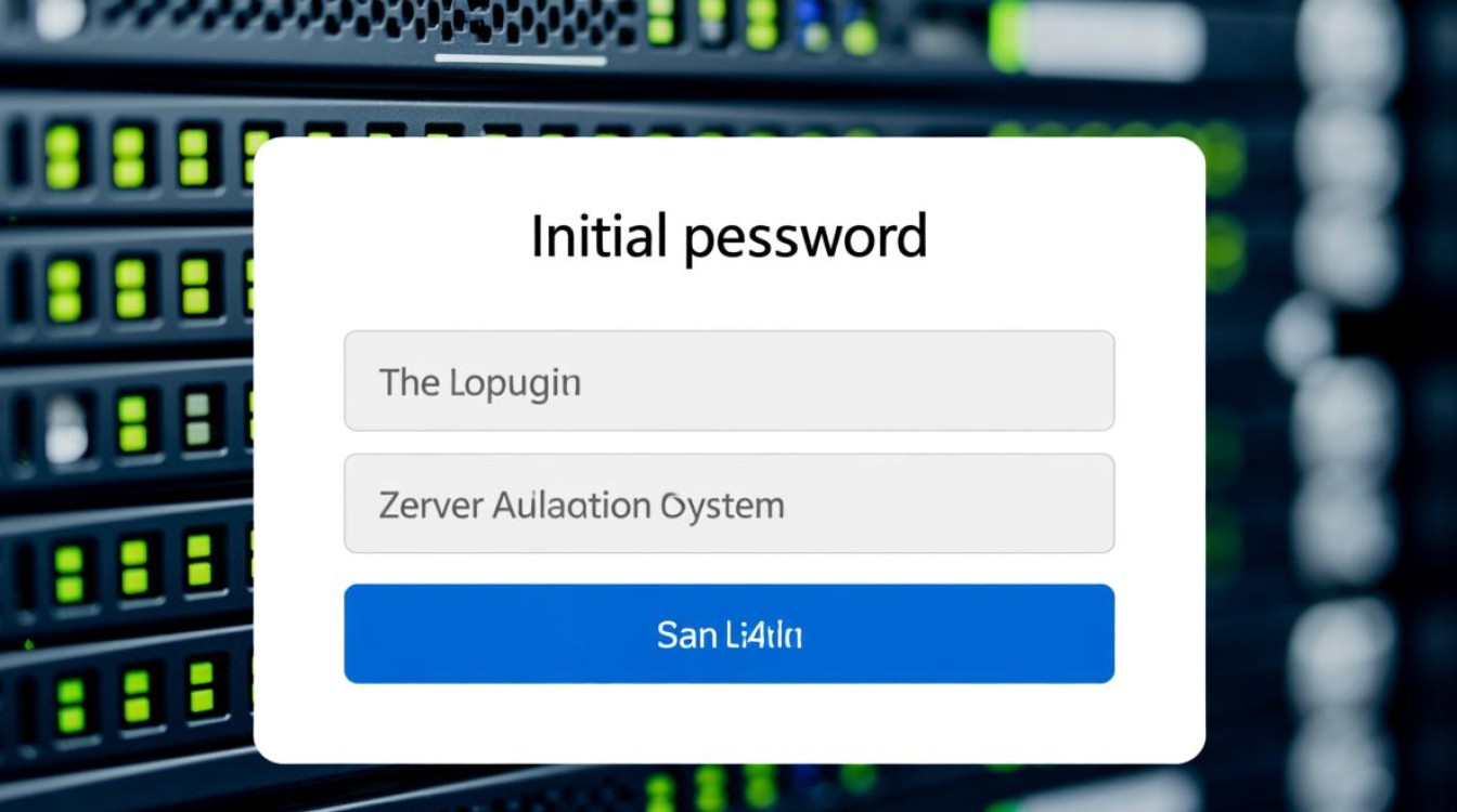 服务器的初始密码是什么？如何修改初始密码？