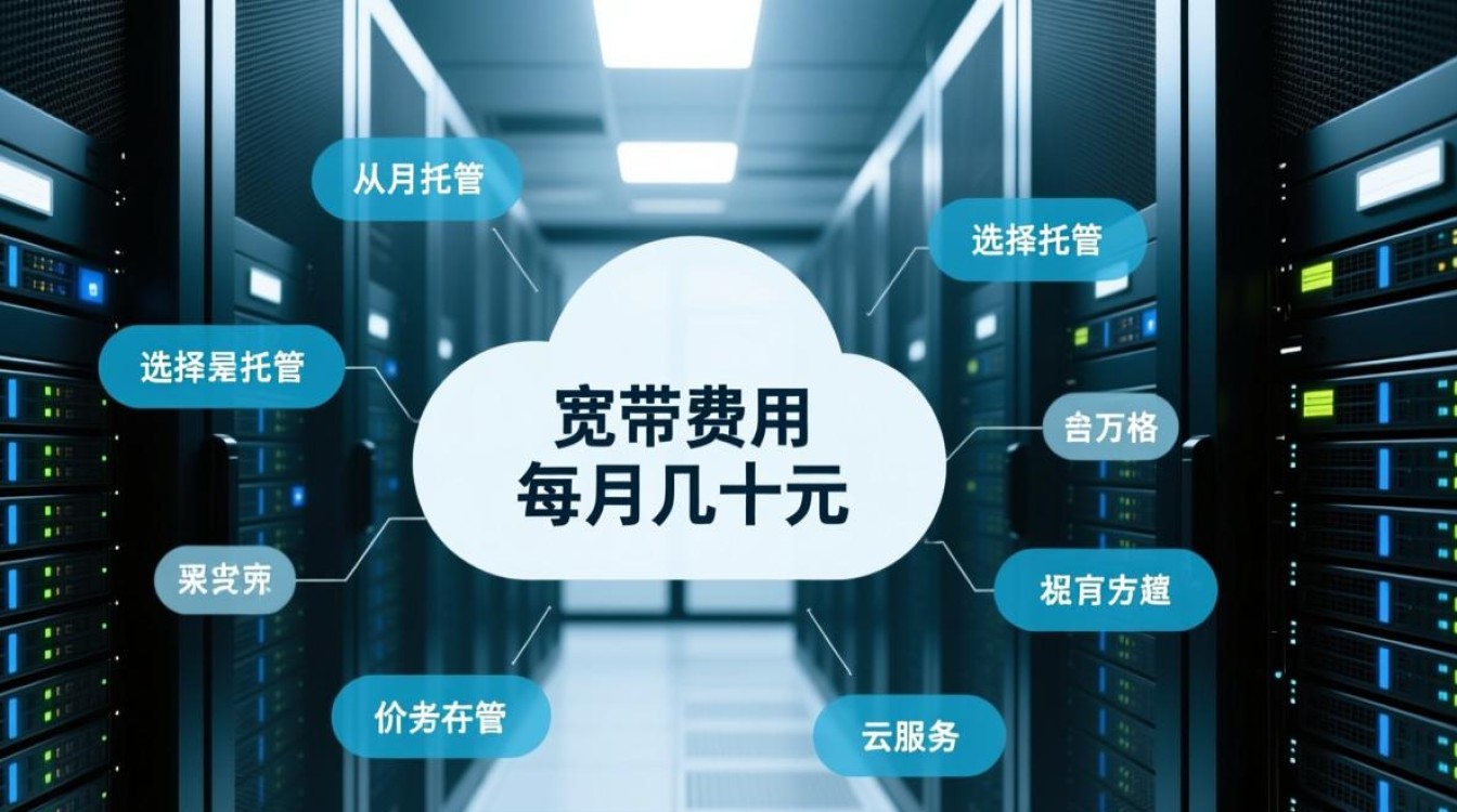 服务器宽带一个月多少钱？不同配置价格差多少？