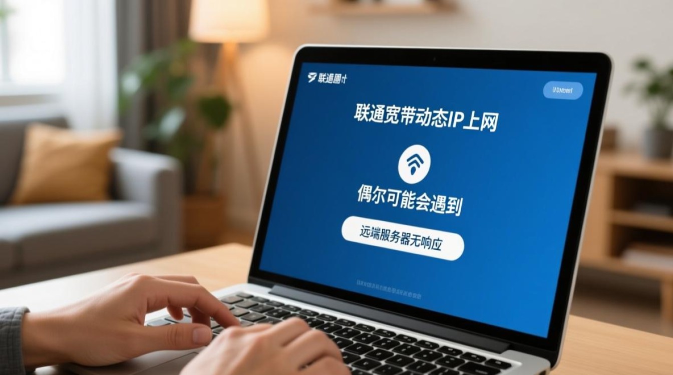 联通宽带动态IP上网显示远端服务器无响应怎么办？