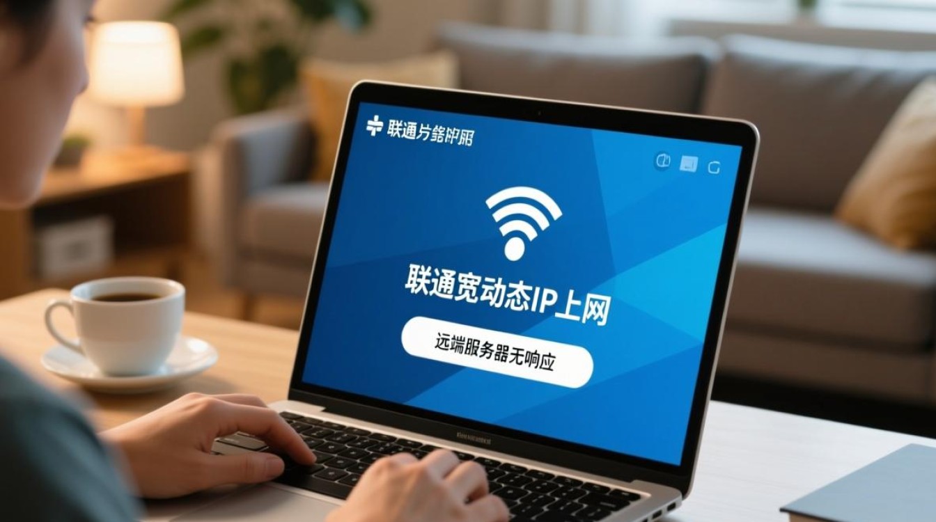 联通宽带动态IP上网显示远端服务器无响应怎么办？