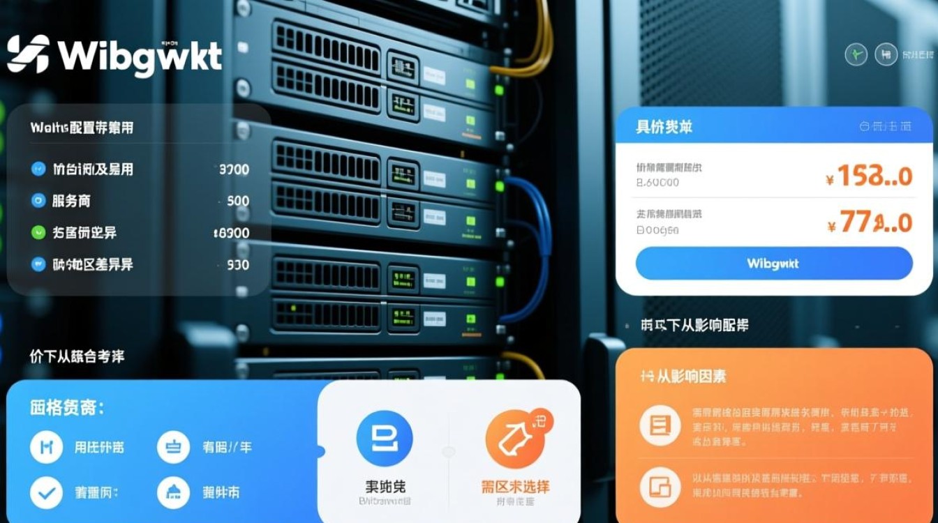 宽带服务器一个月多少钱？不同配置价格差异大吗？
