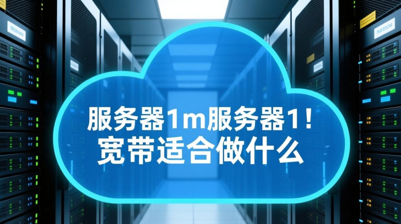 云服务器1M宽带能做什么？适合建站还是跑小应用？