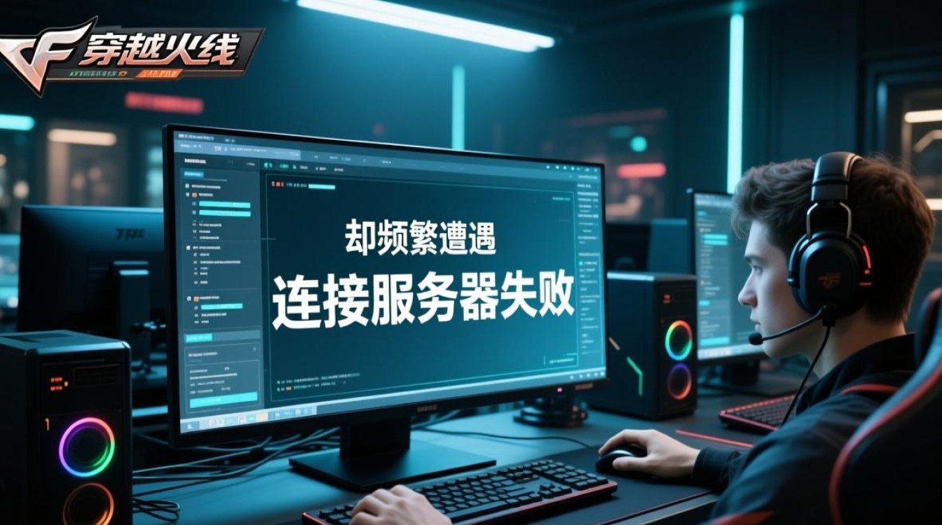 穿越火线100M宽带总连服务器失败怎么办？