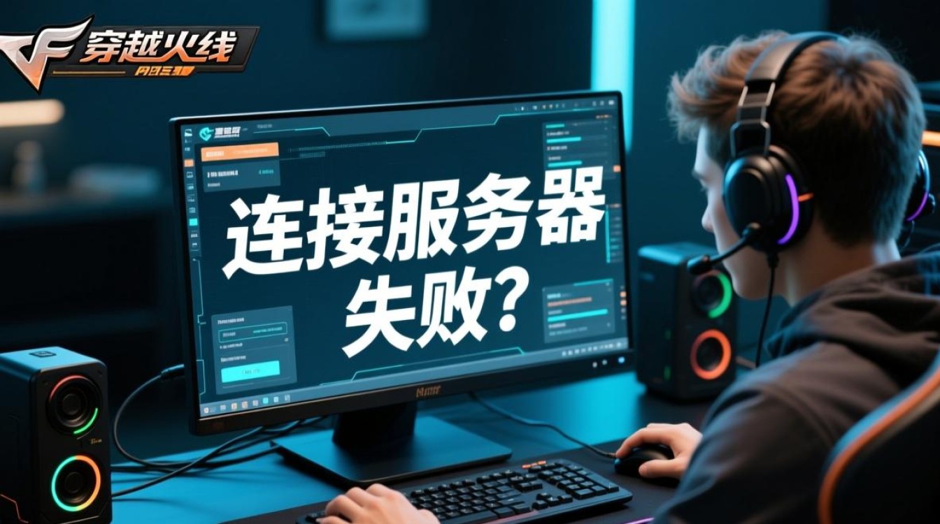 穿越火线100M宽带总连服务器失败怎么办？