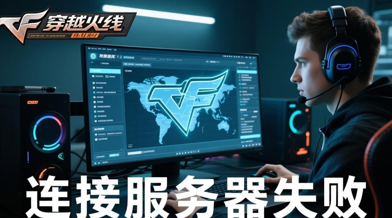 穿越火线100M宽带总连服务器失败怎么办？