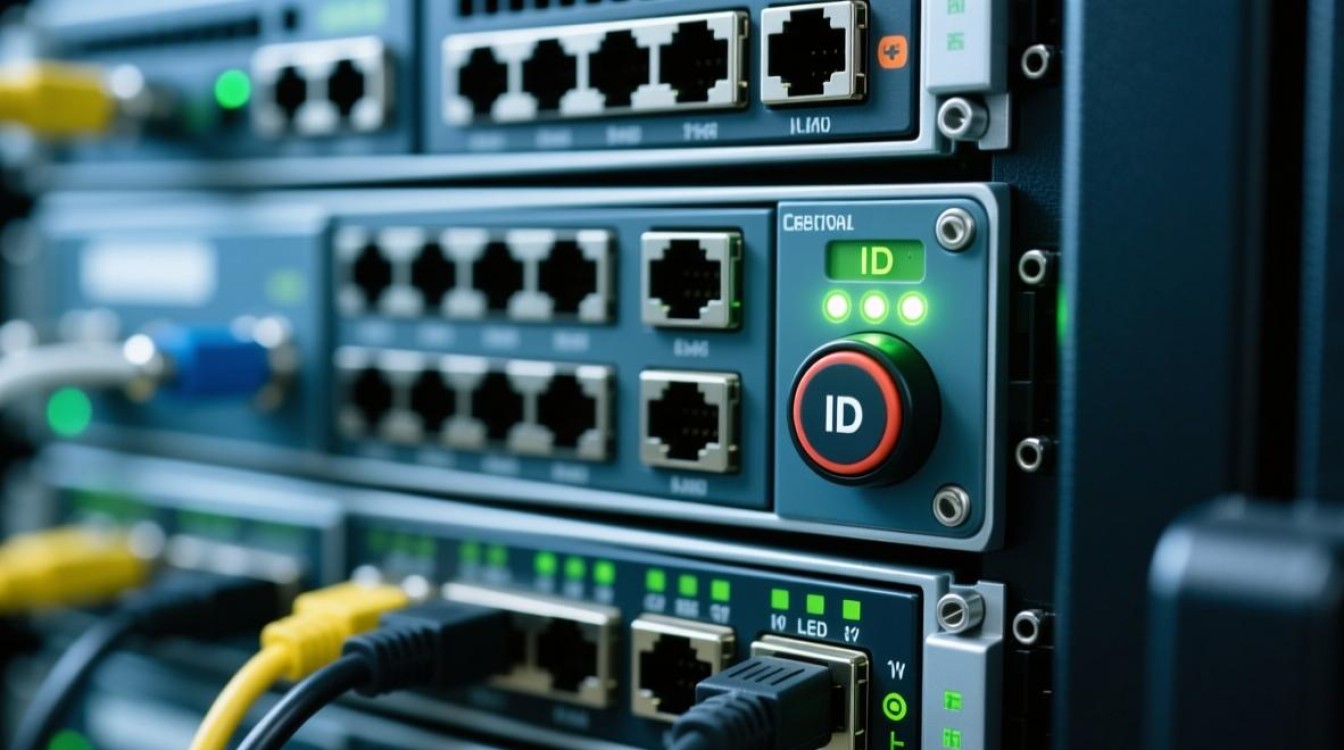 服务器的id按钮是什么？有什么具体作用和操作方法？