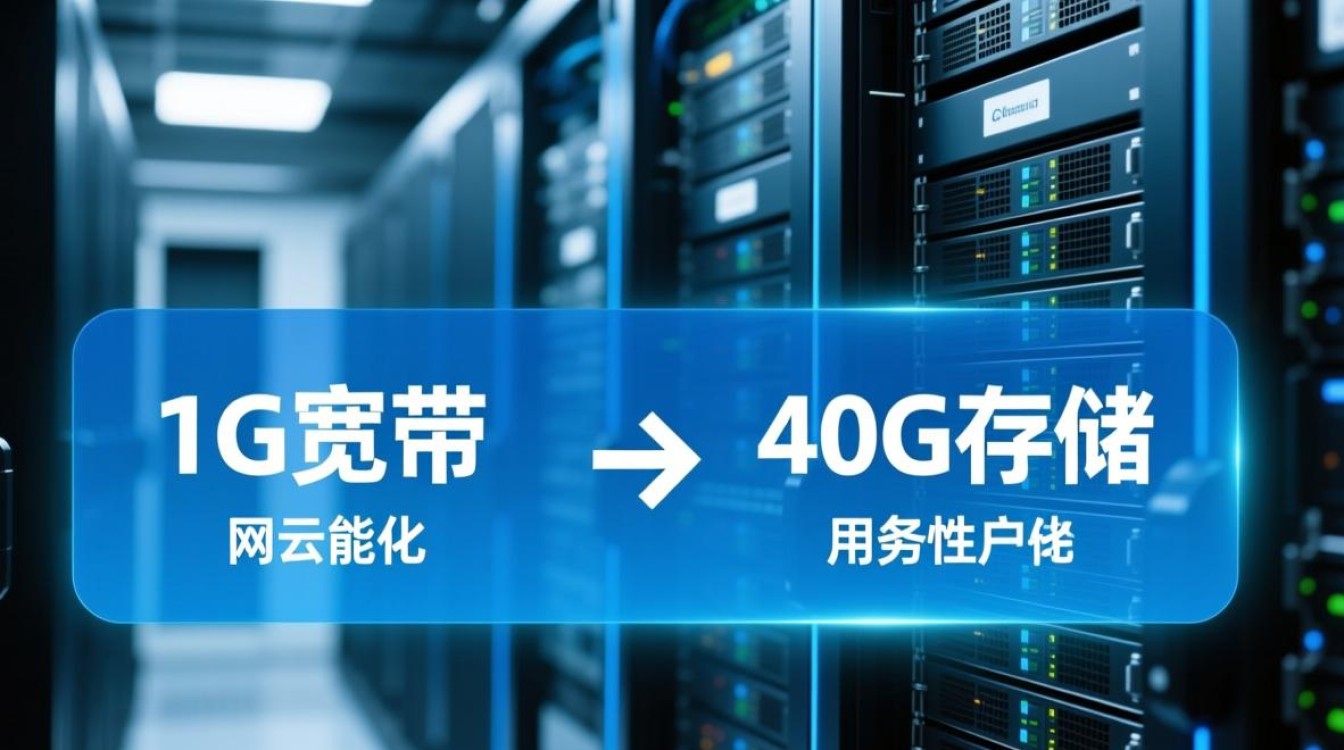 1G宽带40G云服务器带宽，日常使用够用吗？