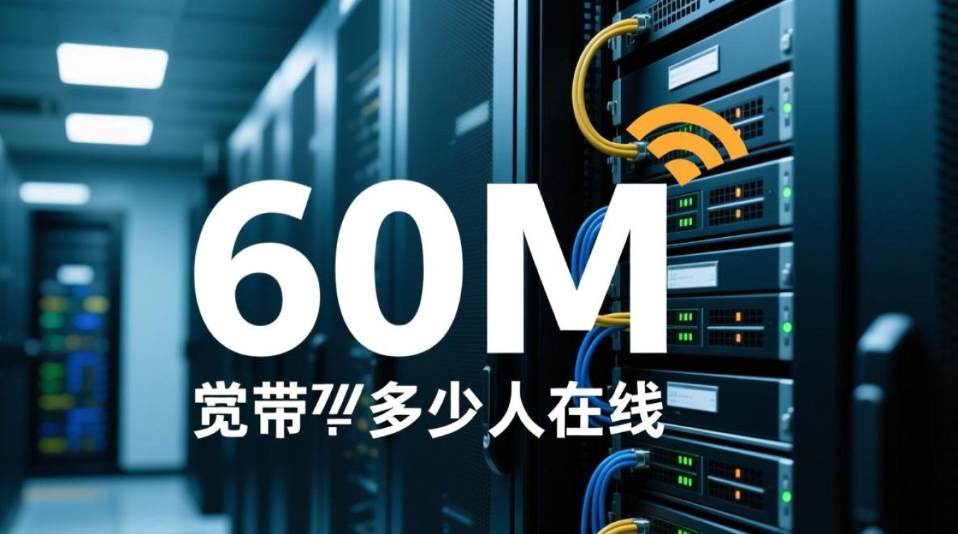 服务器60M宽带到底能支撑多少人同时在线？
