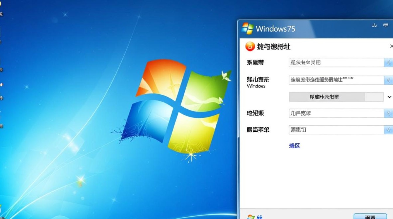 新win7系统连接宽带，服务器地址怎么填才对？