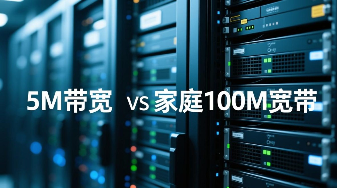 云服务器5m宽带够用吗?对比家庭100m差多少? 云服务器5m宽带够用吗?对比家庭100m差多少?