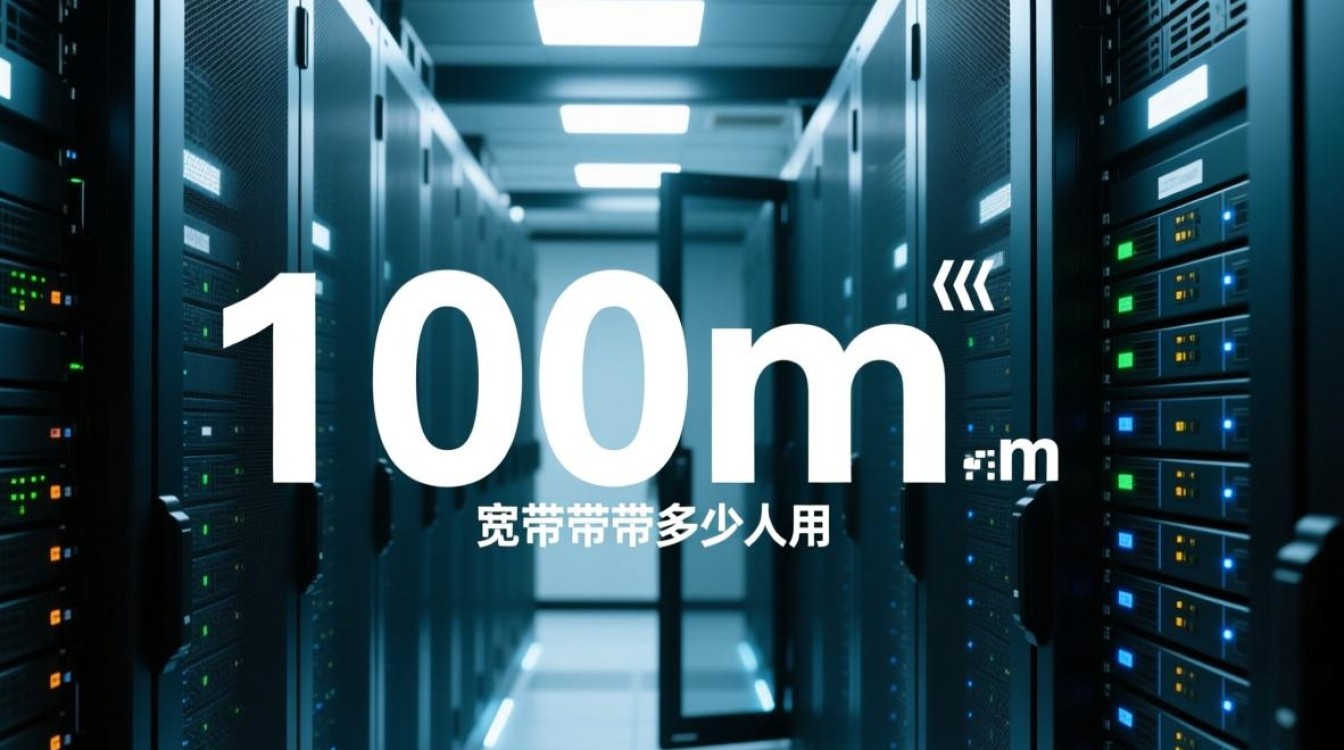 100M服务器宽带能同时支持多少人在线使用？