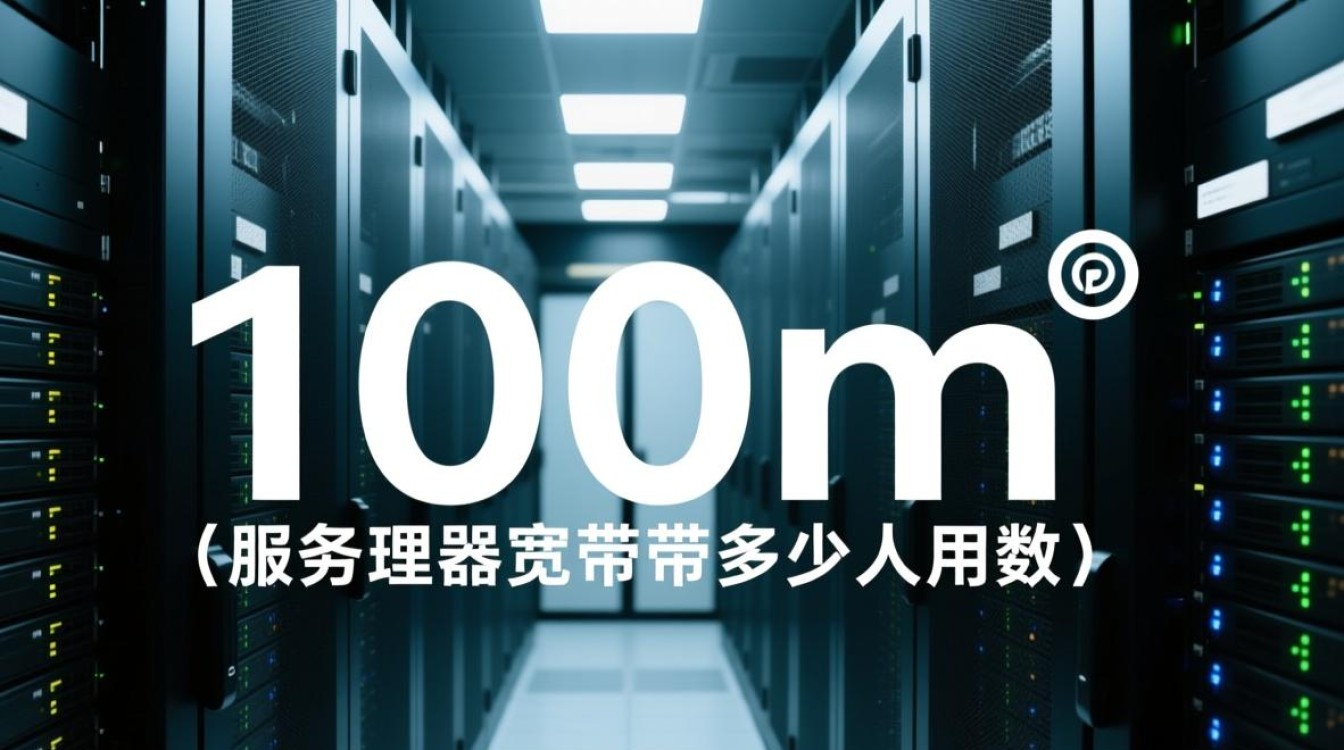 100M服务器宽带能同时支持多少人在线使用？