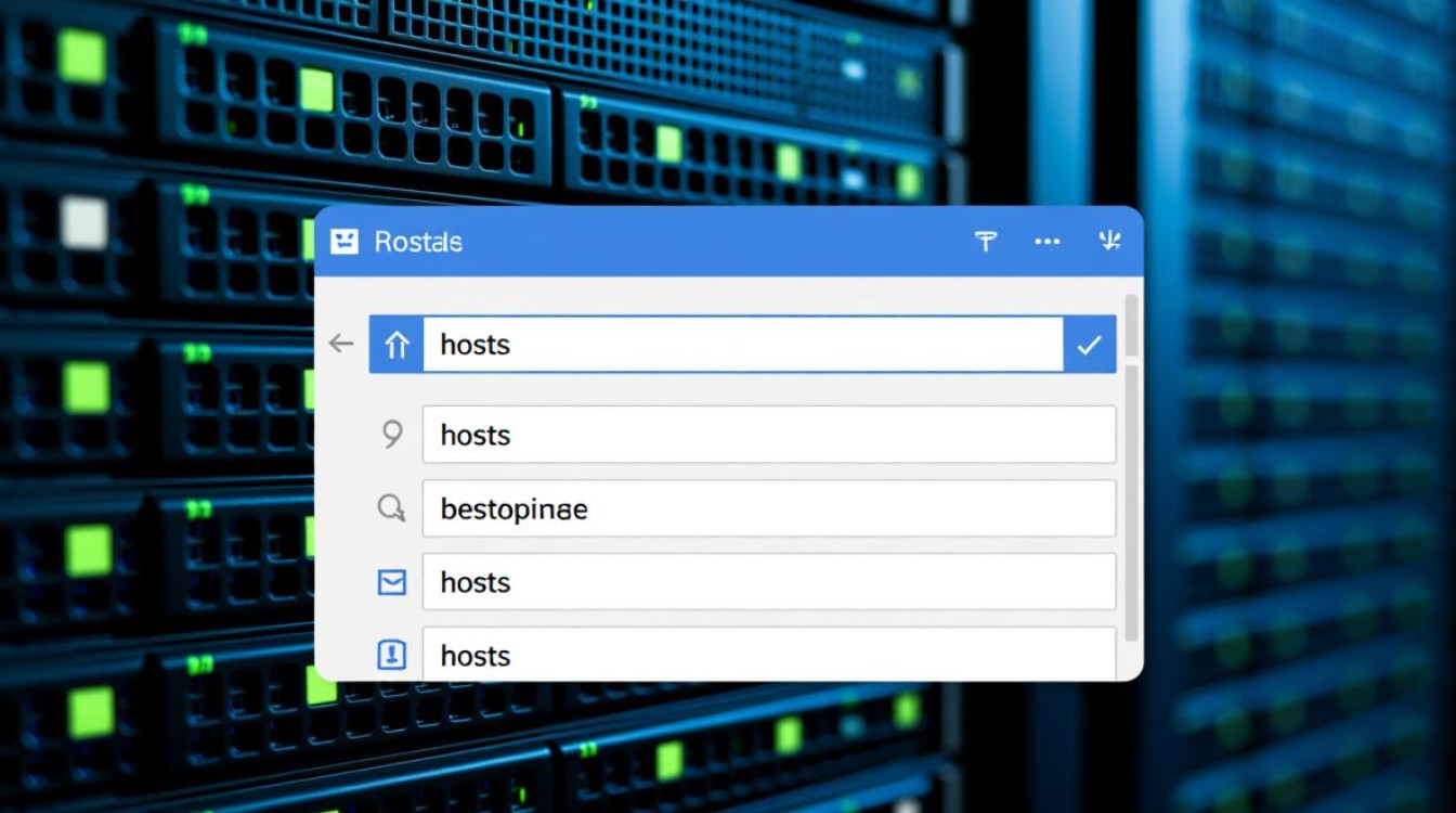 服务器的hosts文件具体位置在哪里？