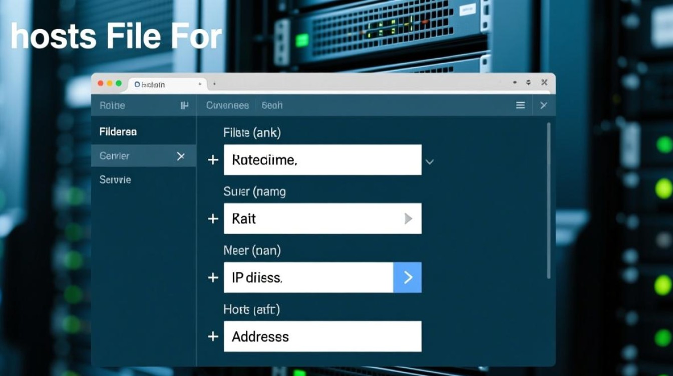 服务器的hosts文件如何正确配置与管理？