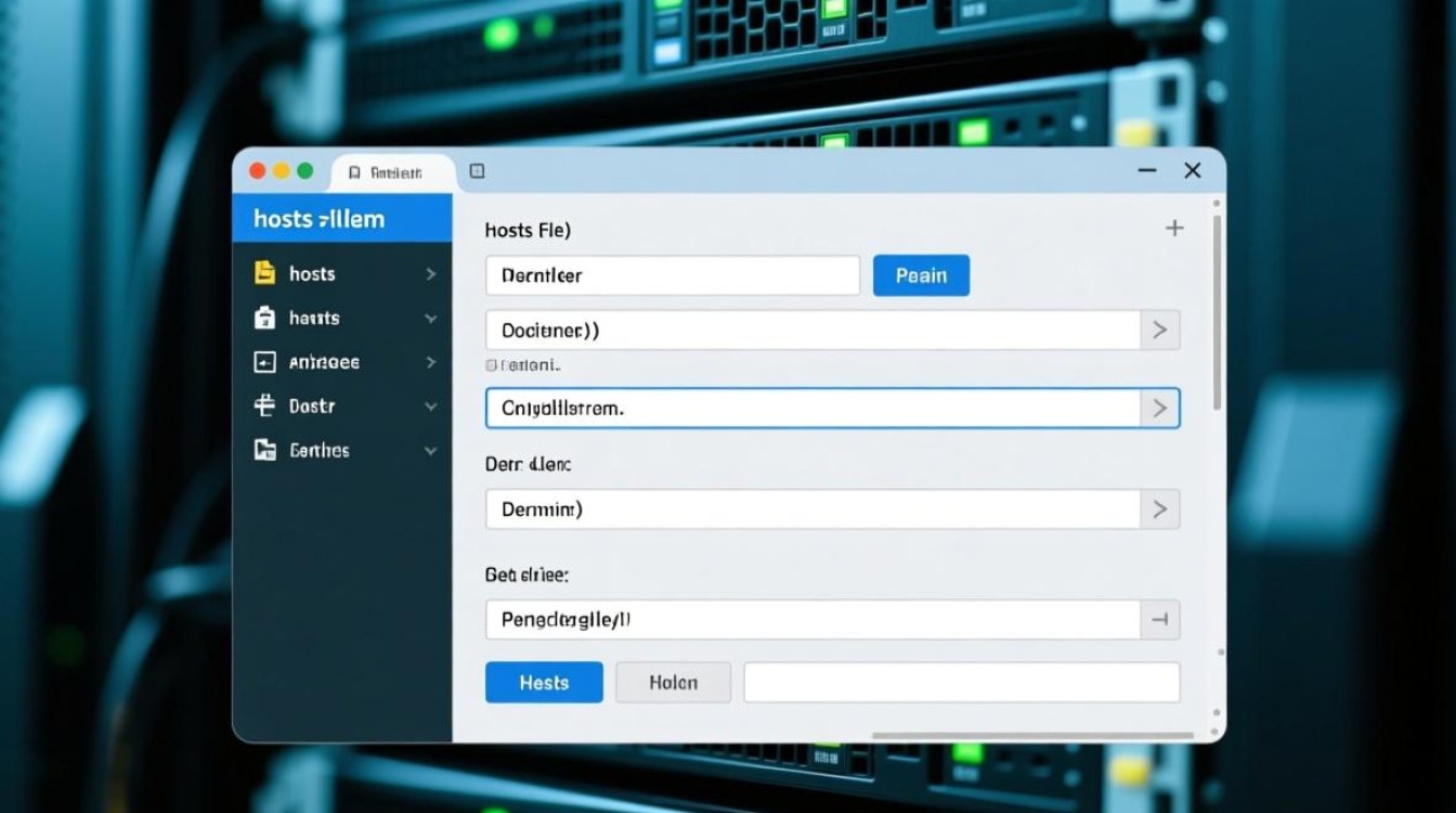 服务器的hosts文件如何正确配置与管理？