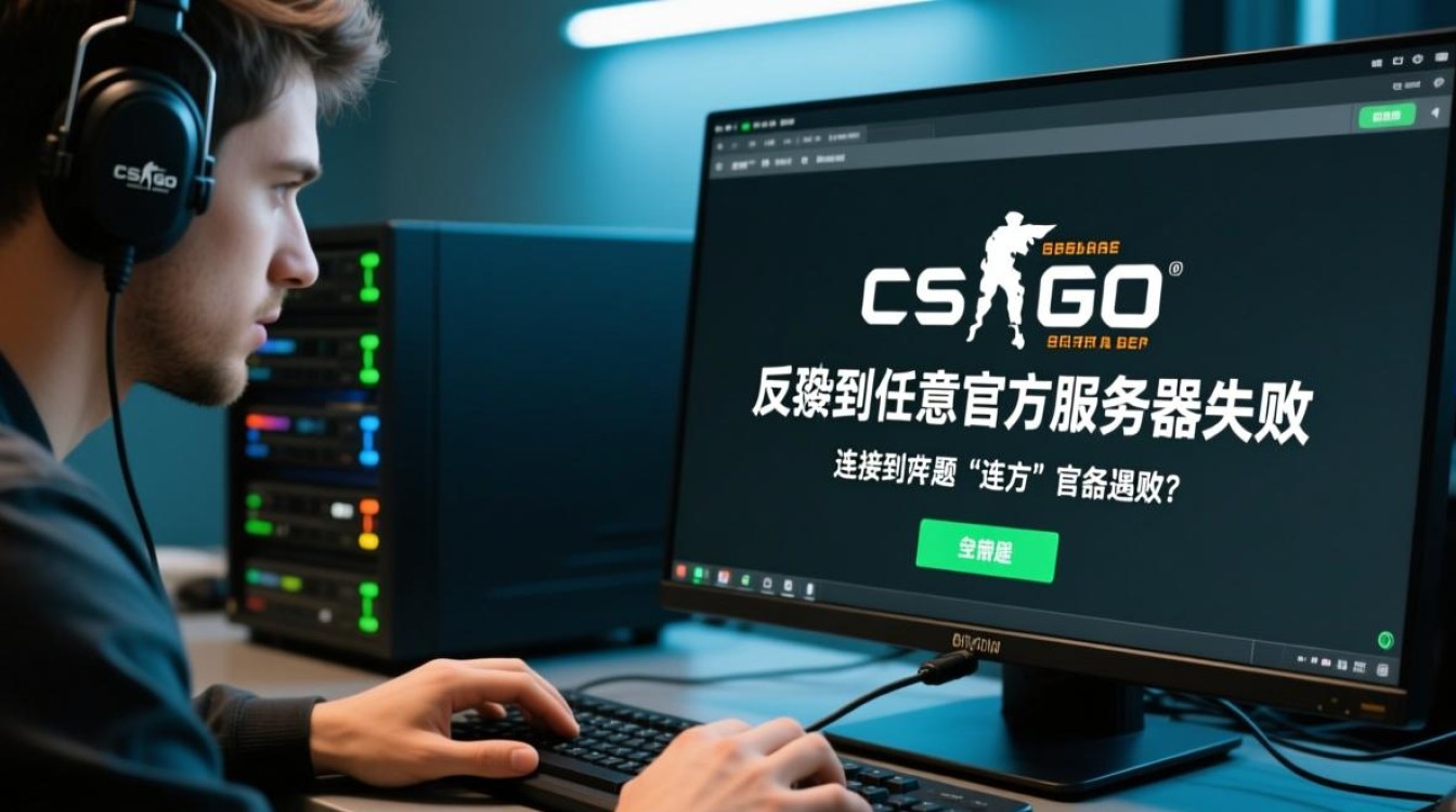 移动宽带CSGO连官方服务器总失败怎么办？