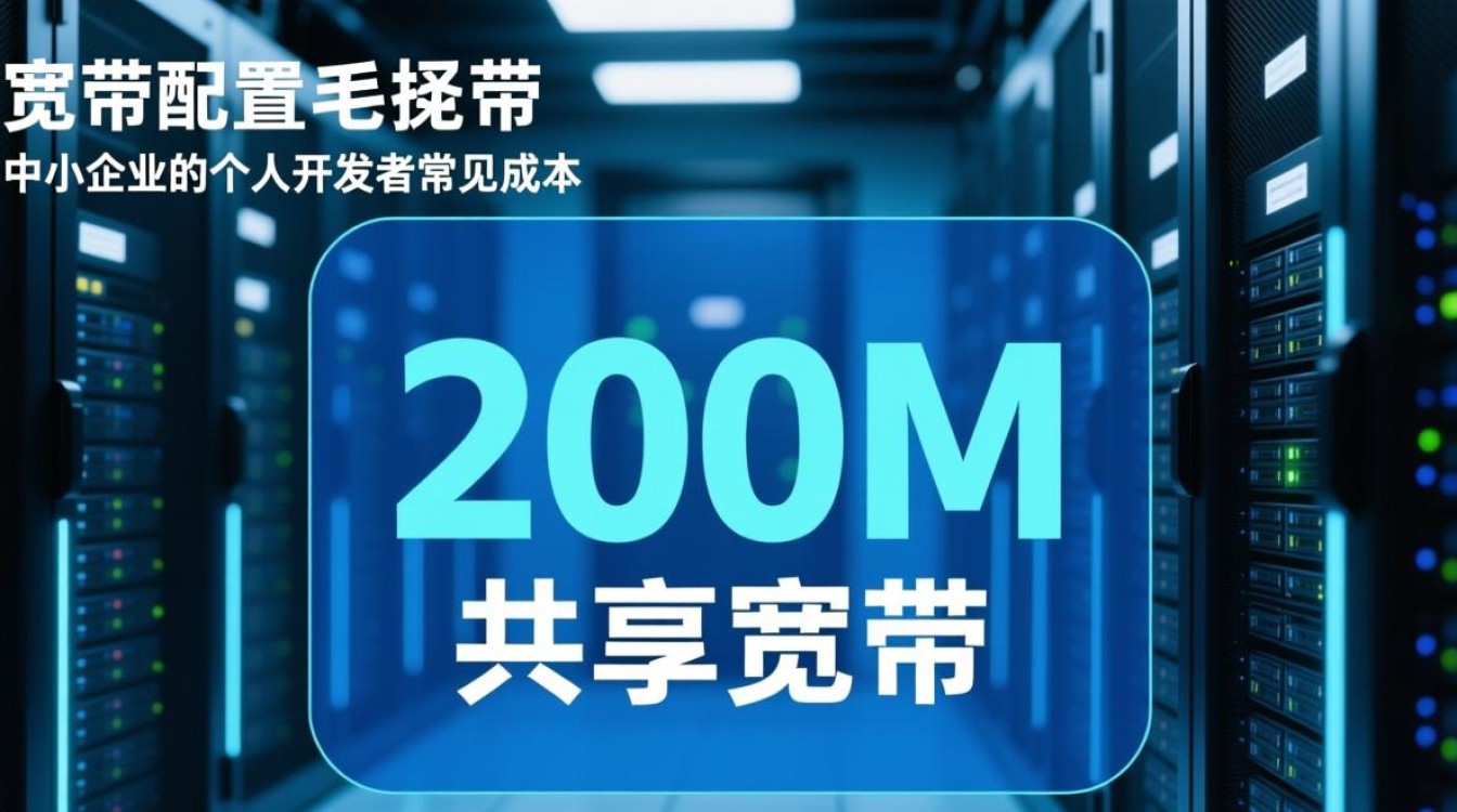 云服务器200M共享宽带具体价格是多少？