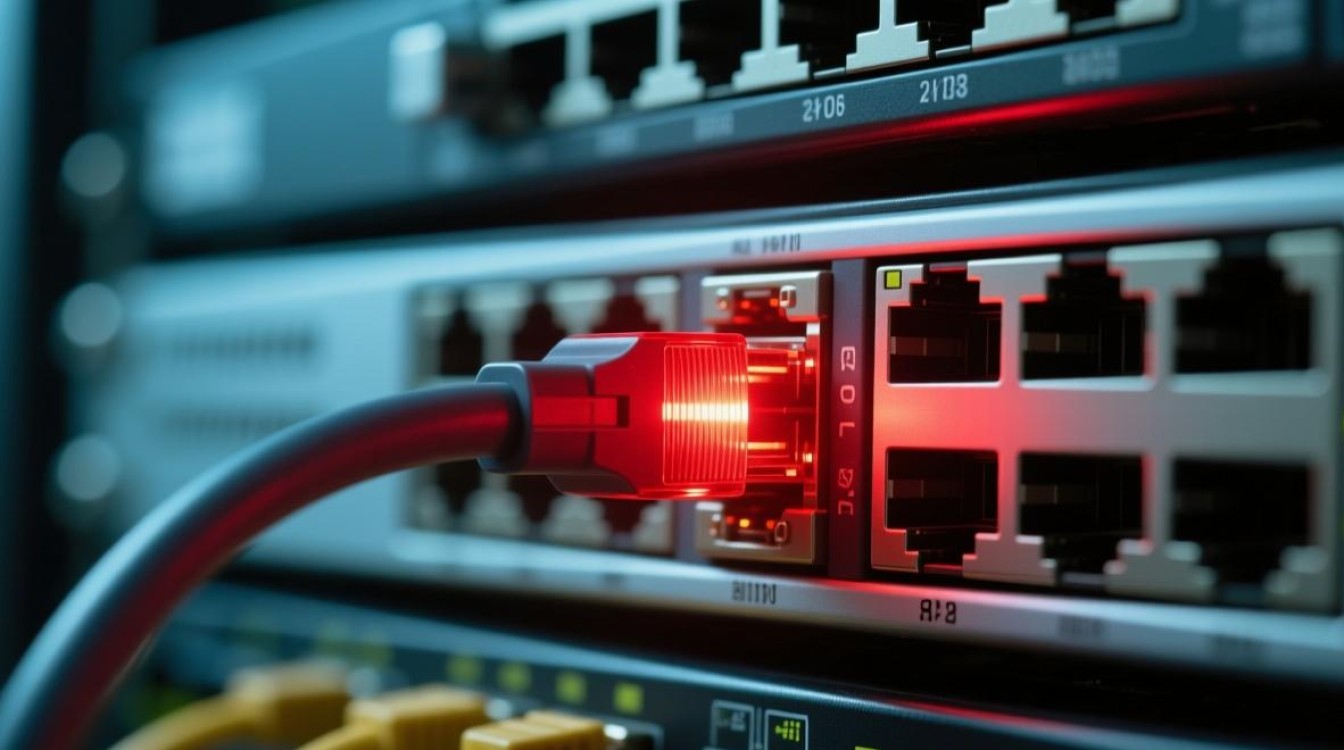 宽带服务器一直亮红灯是什么原因导致的？