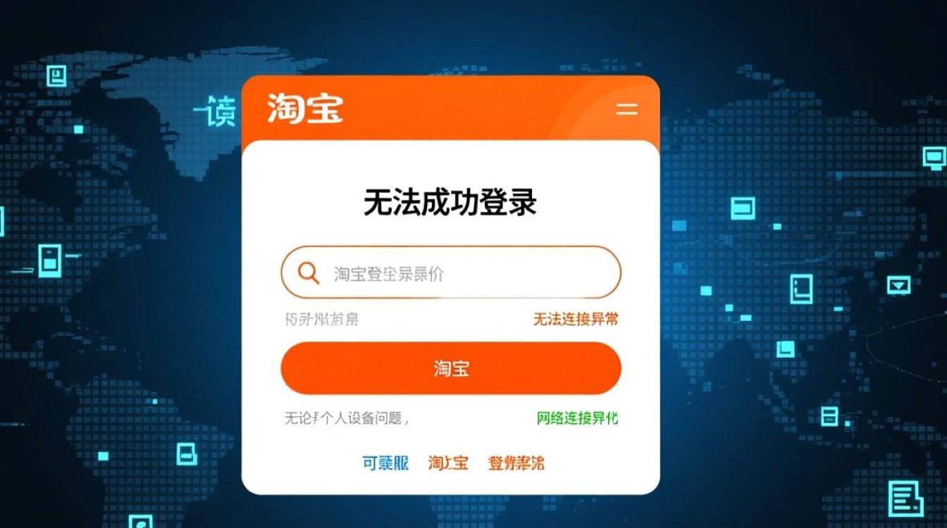 服务器登录不上淘宝怎么办？排查方法与解决步骤