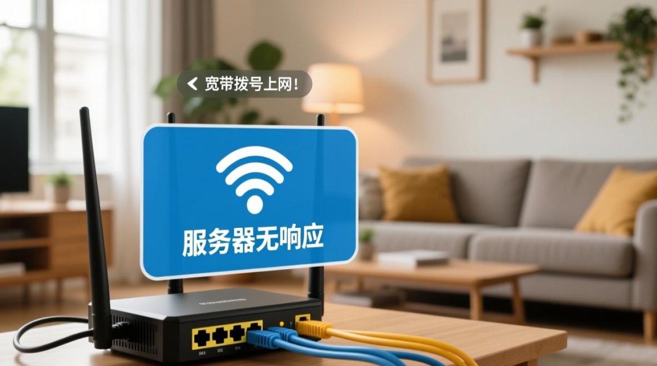 WiFi设置宽带拨号上网时服务器无响应怎么办？