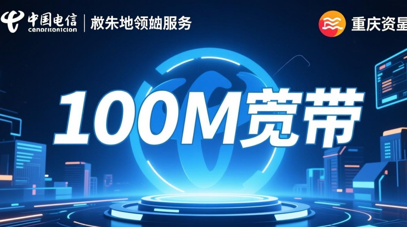 重庆电信100m宽带资费服务器多少钱一个月？