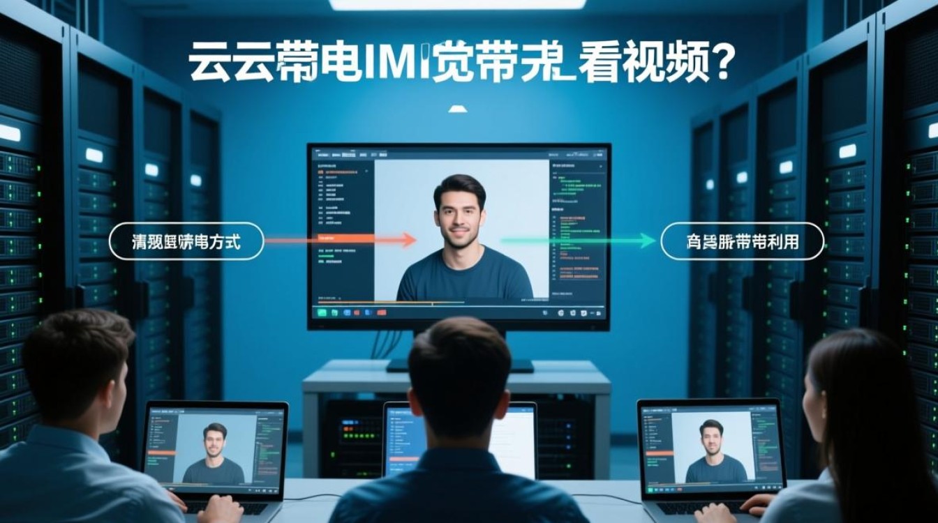阿里云服务器1m宽带能几人同时流畅看视频？