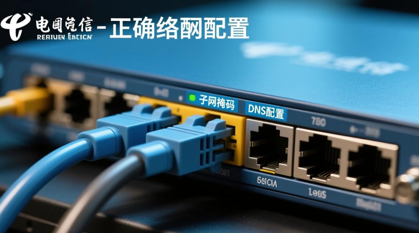 电信宽带子网掩码和DNS服务器怎么设置才正确？