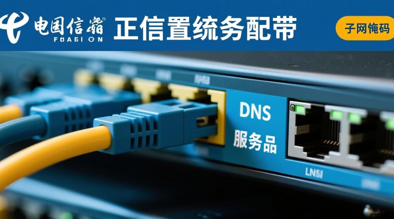 电信宽带子网掩码和DNS服务器怎么设置才正确？