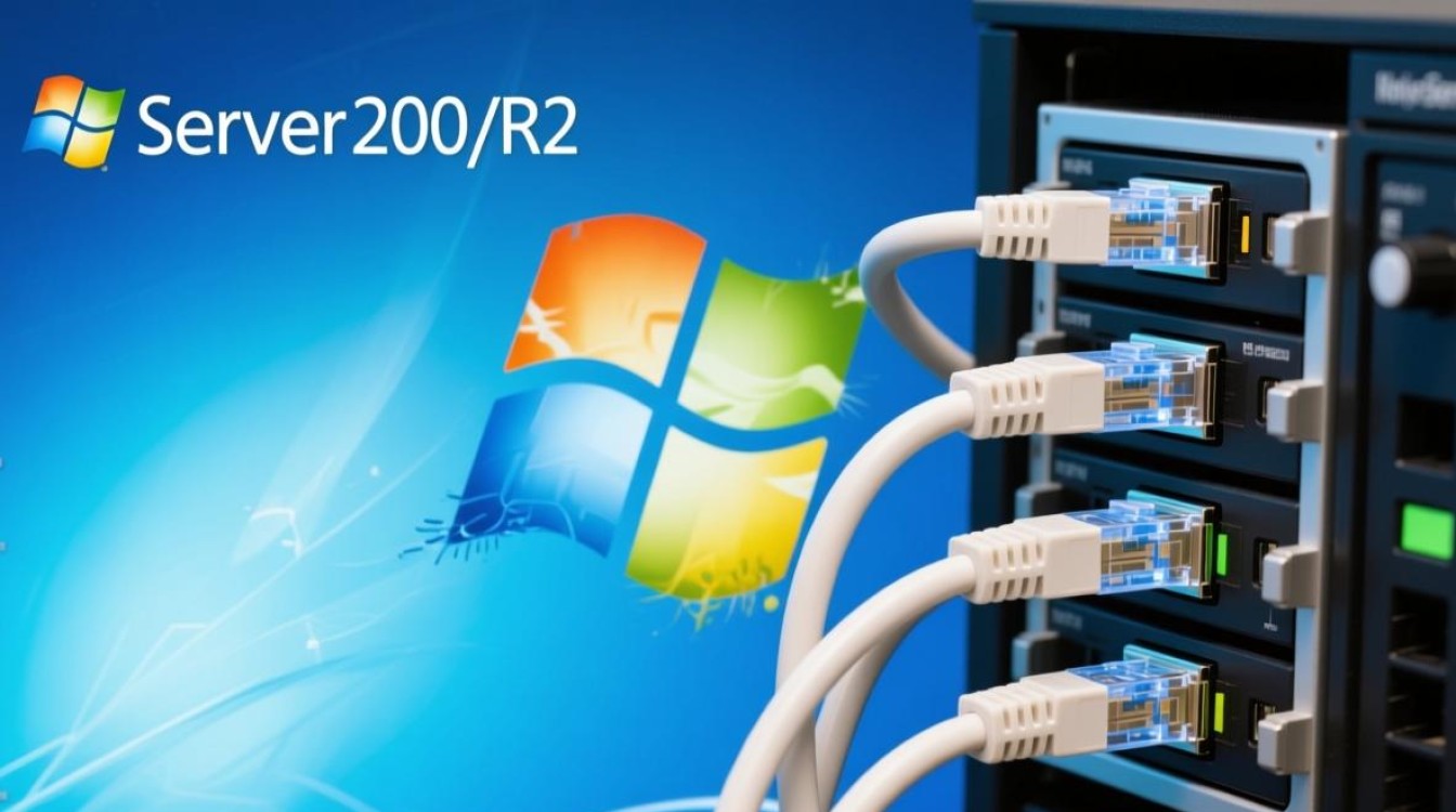 2008 R2服务器如何设置多条宽带负载均衡？