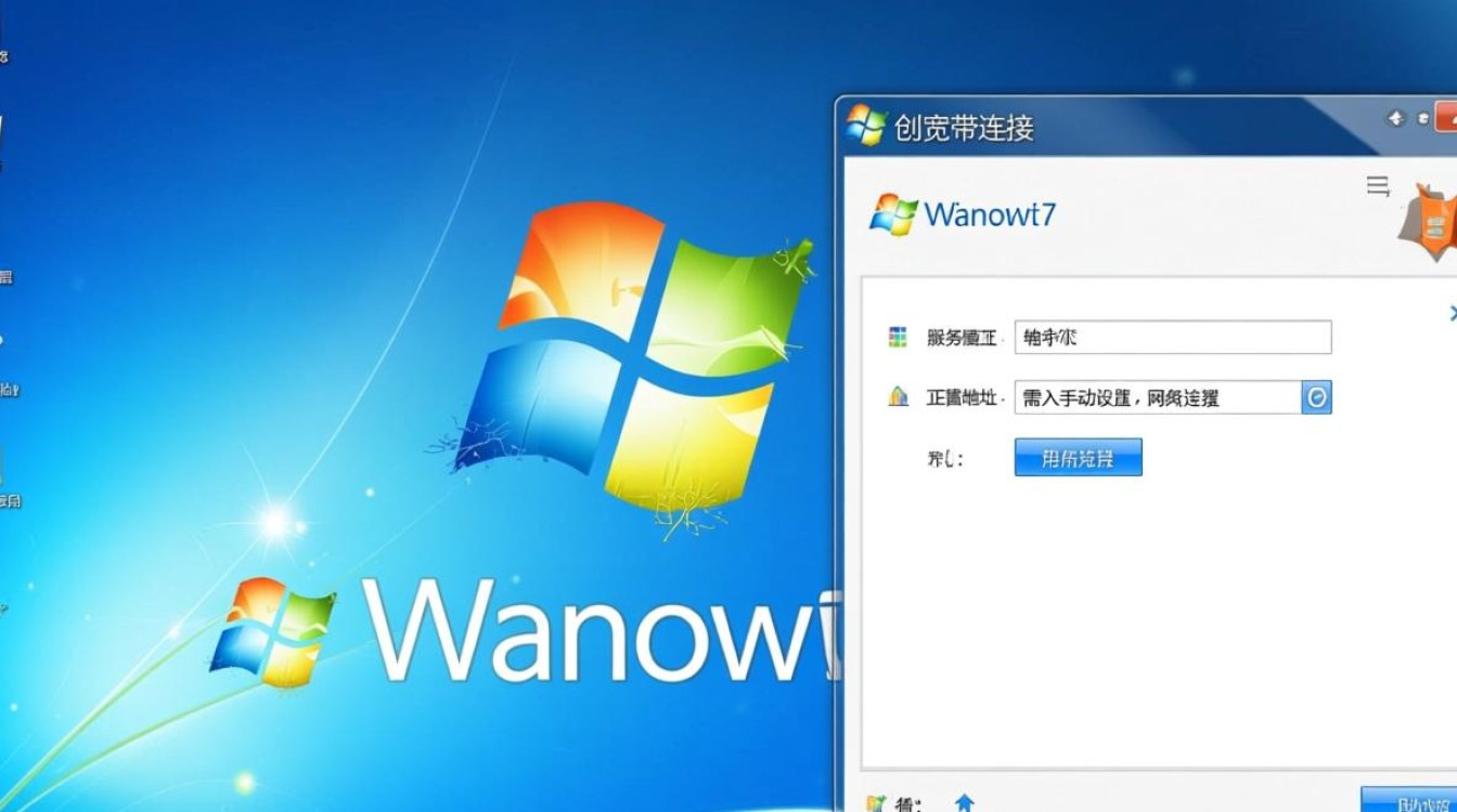 win7创建宽带连接，服务器地址怎么填？新手必看！