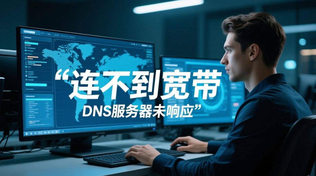 宽带连不上显示DNS服务器未响应怎么办？