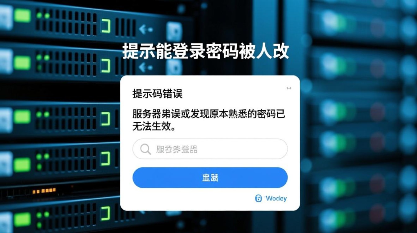服务器登录密码被篡改了,我该如何紧急找回并防止再次发生? 服务器登录密码被篡改了,我该如何紧急找回并防止再次发生?