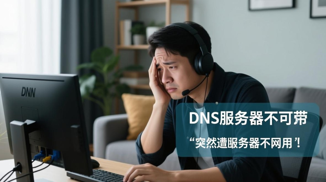 电信宽带断网，DNS服务器不可用怎么办？