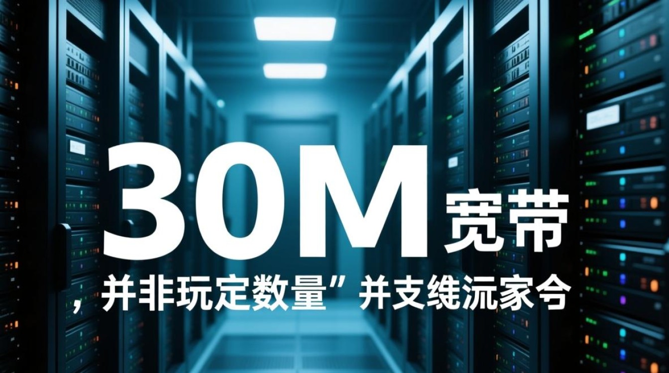 服务器30m宽带能同时支持多少玩家在线流畅运行？