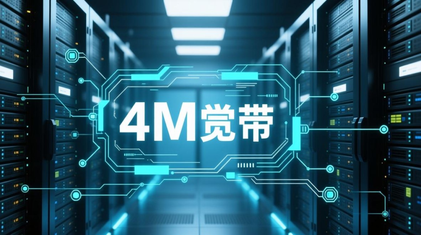 4m宽带能支撑多少数据库服务器并发访问？