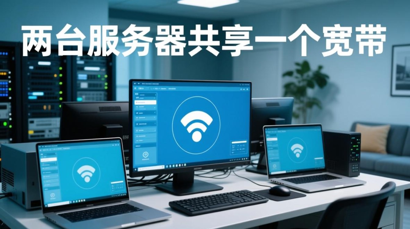 两台服务器共享宽带会卡顿吗？如何保证互不干扰？