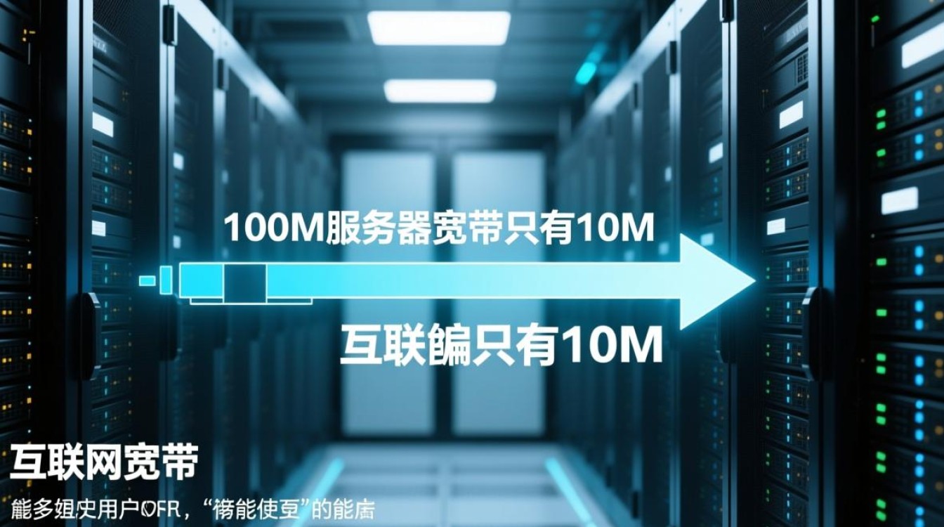 100M服务器宽带为何只有10M?原因及解决方法是什么? 100M服务器宽带为何只有10M?原因及解决方法是什么?