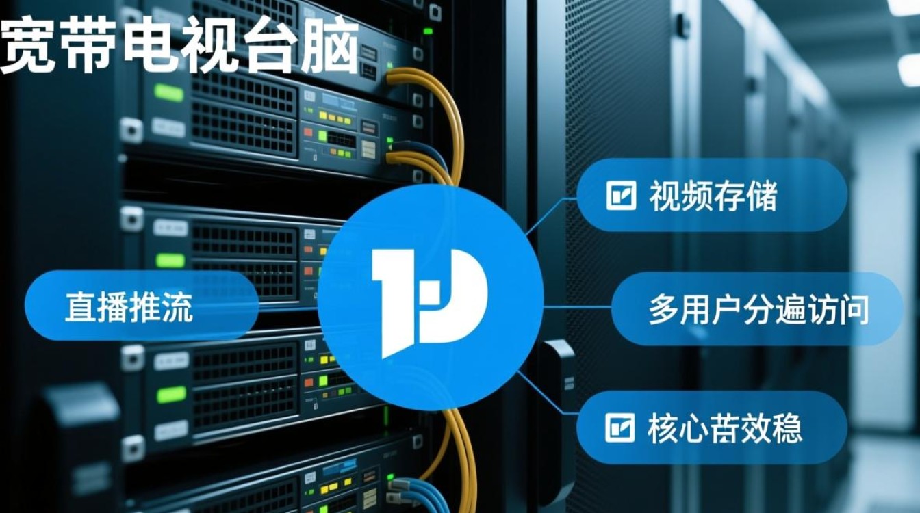 宽带电视台电脑服务器配置需要哪些硬件参数？