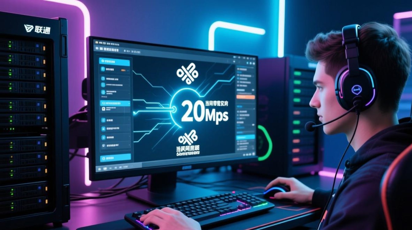 20m宽带玩联通服务器卡吗？延迟高吗？