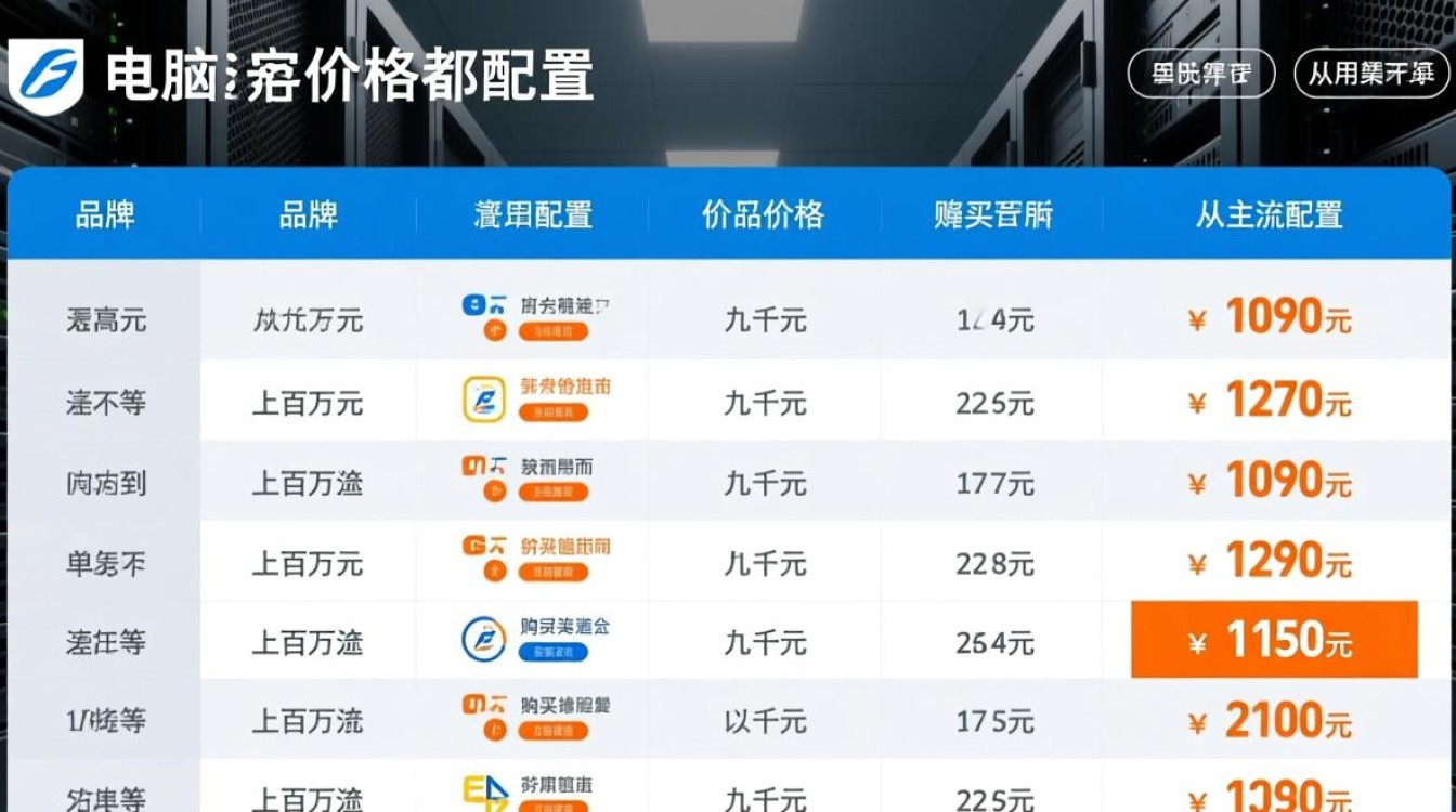 服务器电脑价格是多少？家用和服务器配置差多少？